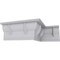Ekena Millwork 4 3/4"H x 2 3/8"P x 5 1/4"F x 94 1/2"L Deco Crown Moulding MLD05X02X05DC - alternate 4